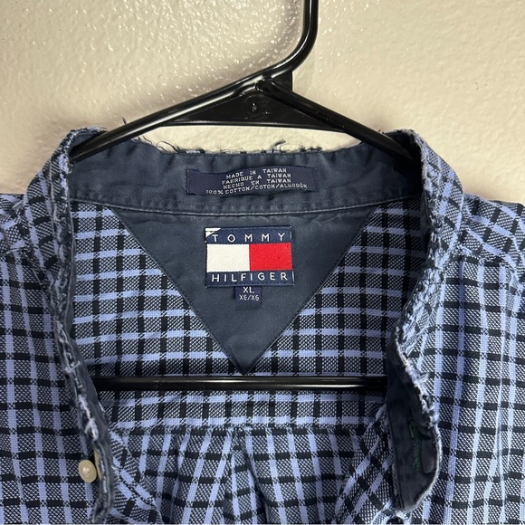 Tommy Hilfiger Vintage Button Up Shirt Size XL - Picture 5 of 10